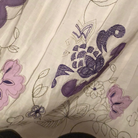 Floral Strapless Dress - Picture 2 of 4